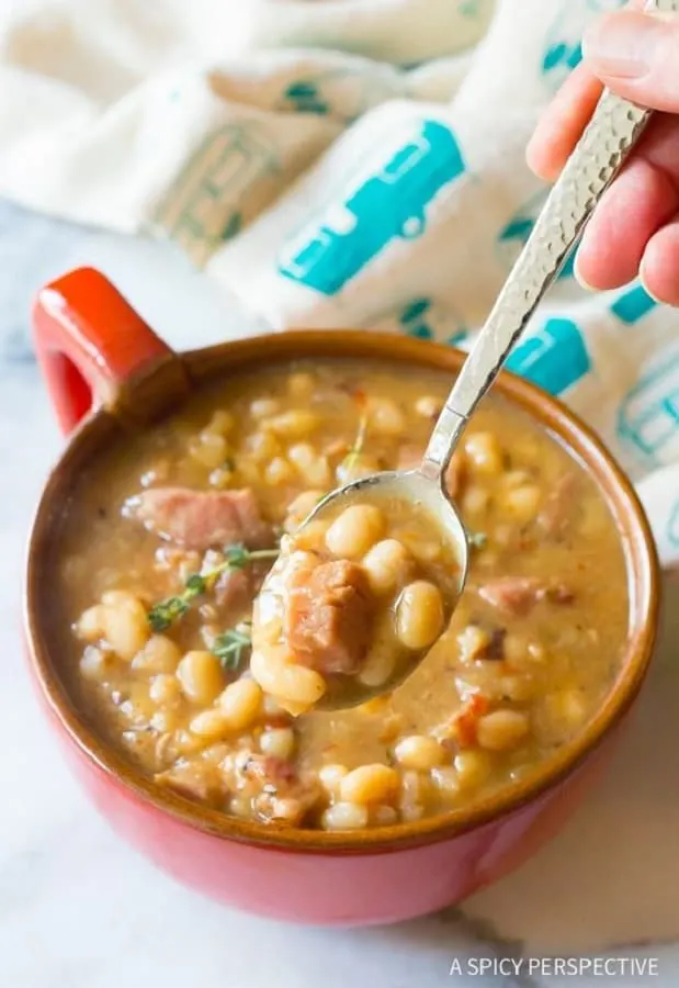 Nana's Epic Navy Bean Soup