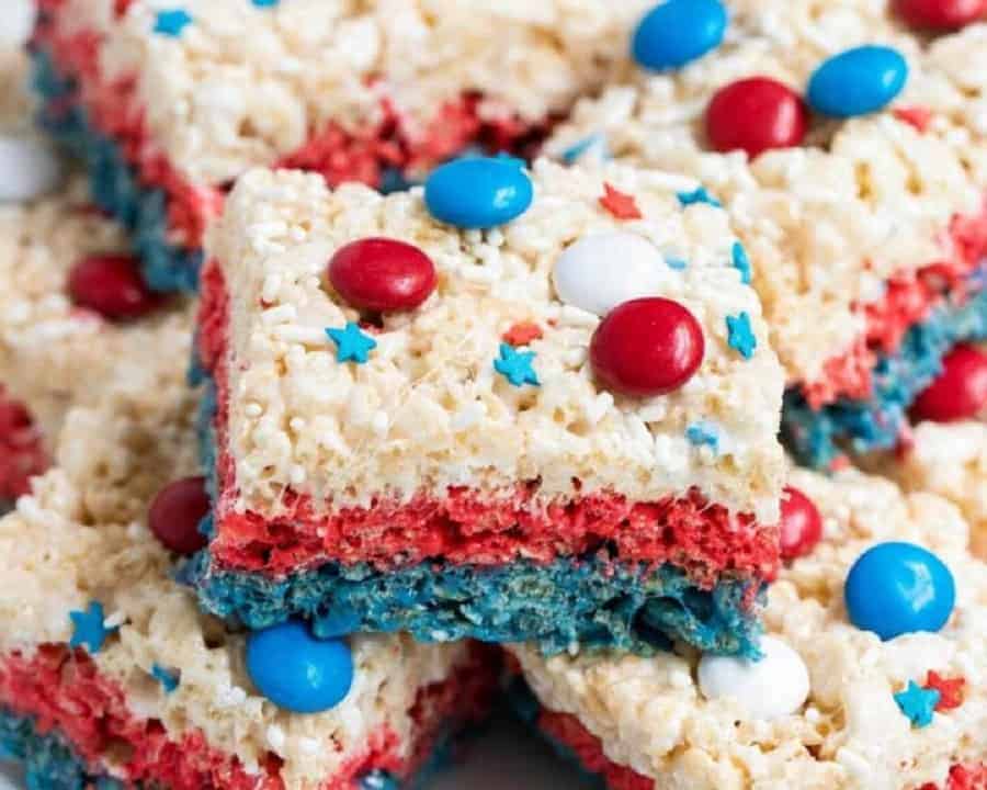 red-white-and-blue-rice-krispie-treats
