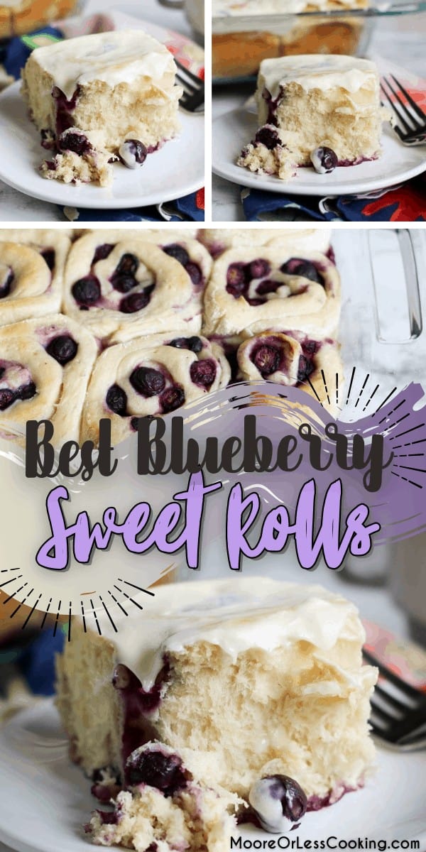 Best Blueberry Sweet Rolls