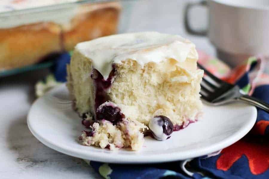 Best Blueberry Sweet Rolls