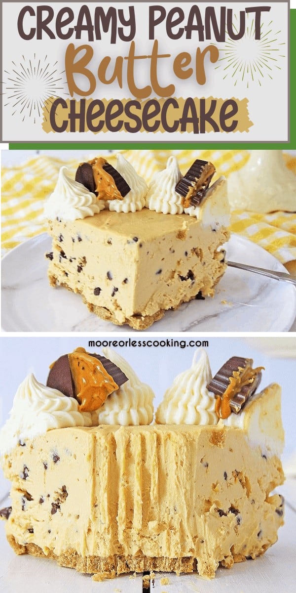 Creamy Peanut Butter Cheesecake