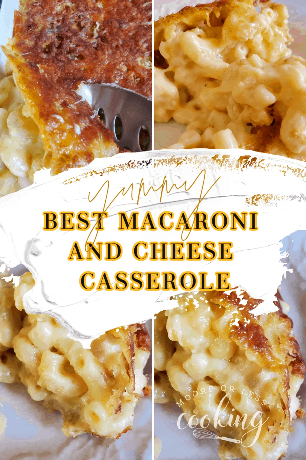 Enjoy a cheesy, delectable recipe that you can serve as a side dish or main entree for the family. The Best Macaroni and Cheese Casserole contains assorted cheeses, breadcrumbs, and additional ingredients to create the perfect creamy texture with a bubbly, crisp topping. It is a family favorite that everyone can enjoy. via @Mooreorlesscook
