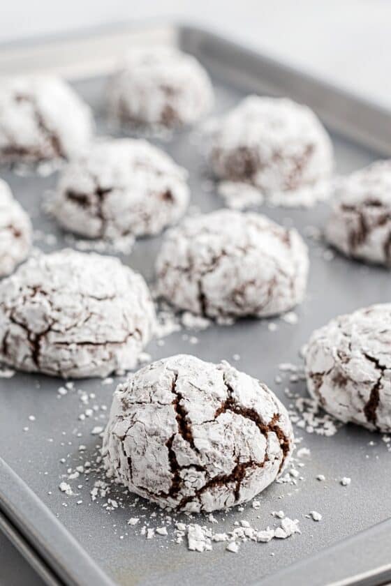 Brownie Crinkle Bites Moore or Less Cooking