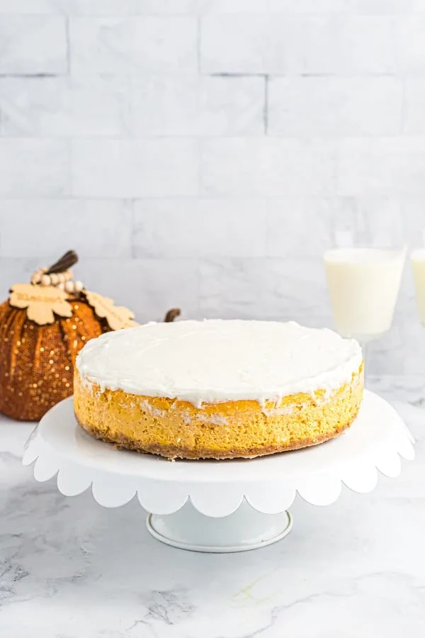 pumpkin cheesecake