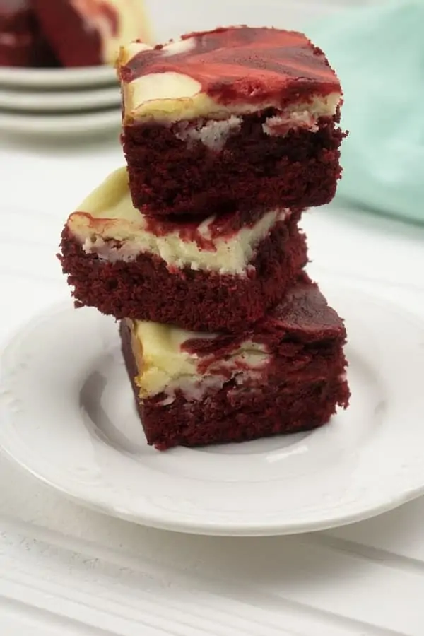 Red Velvet Cheesecake Brownies