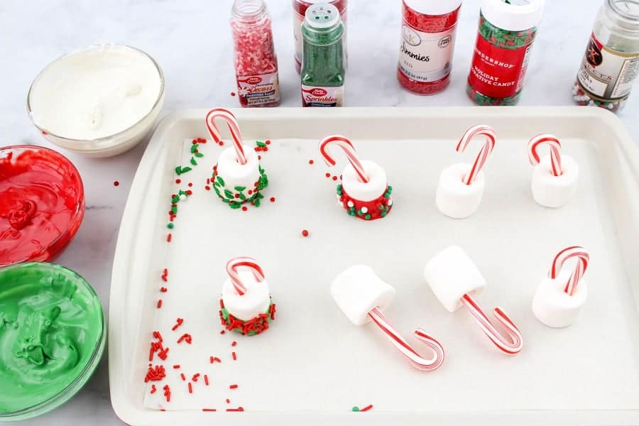 Candy Cane Dippers
