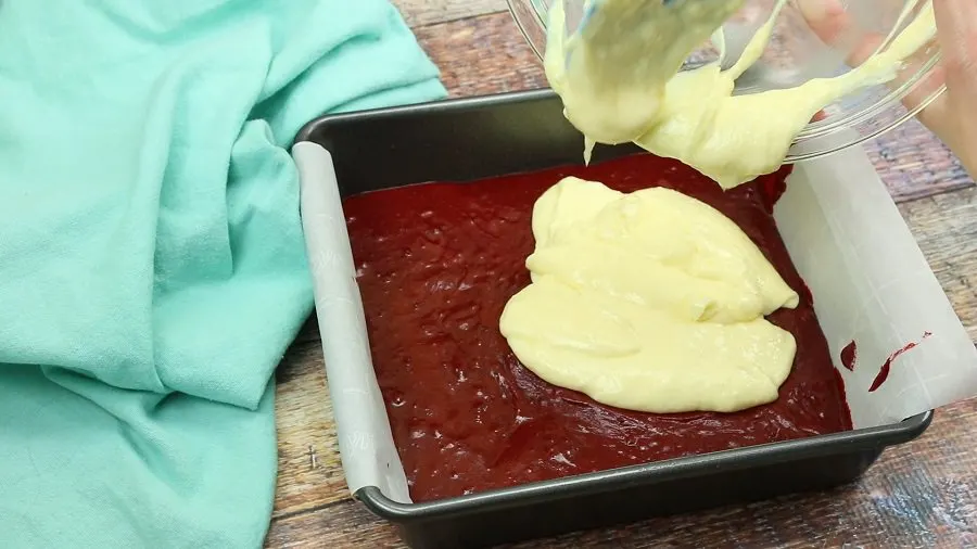 Red Velvet Cheesecake Brownies