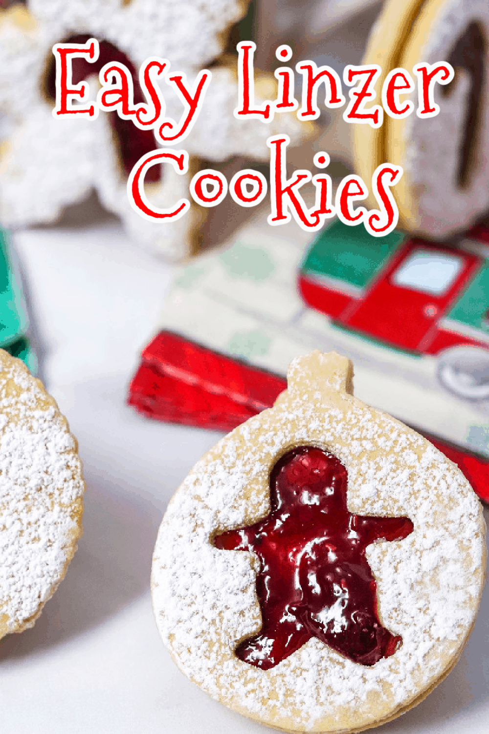 Linzer Cookies - Moore or Less Cooking