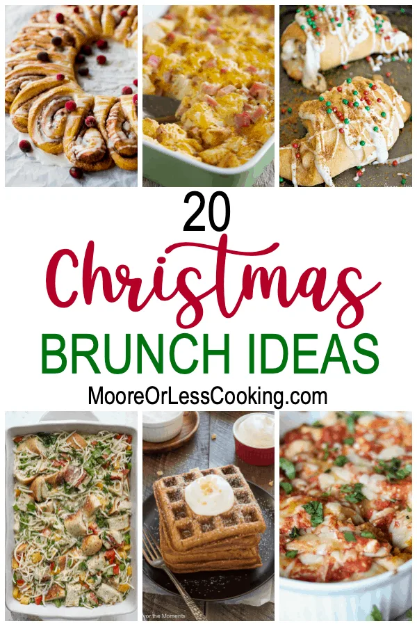 20 Christmas Brunch Ideas - Moore or Less Cooking
