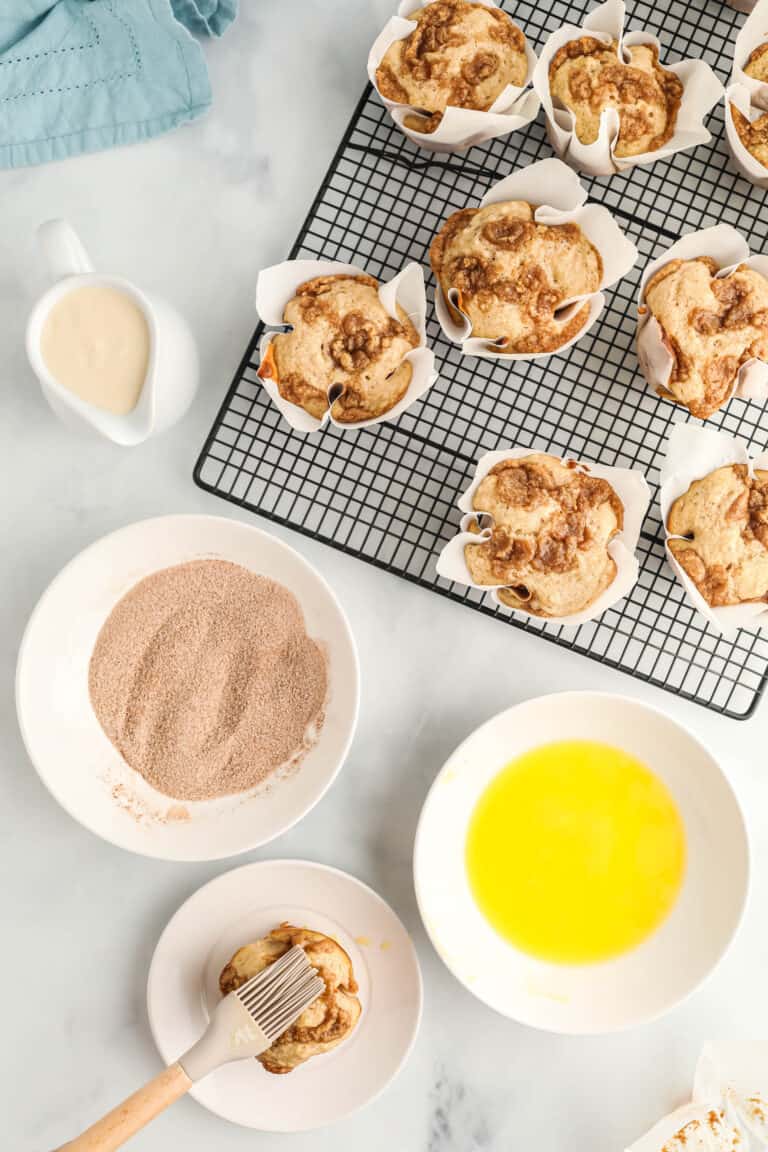 Jumbo Snickerdoodle Muffins - Moore or Less Cooking