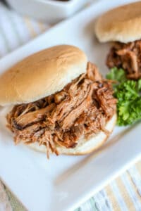 Slow Cooker Barbecue Beef Sample