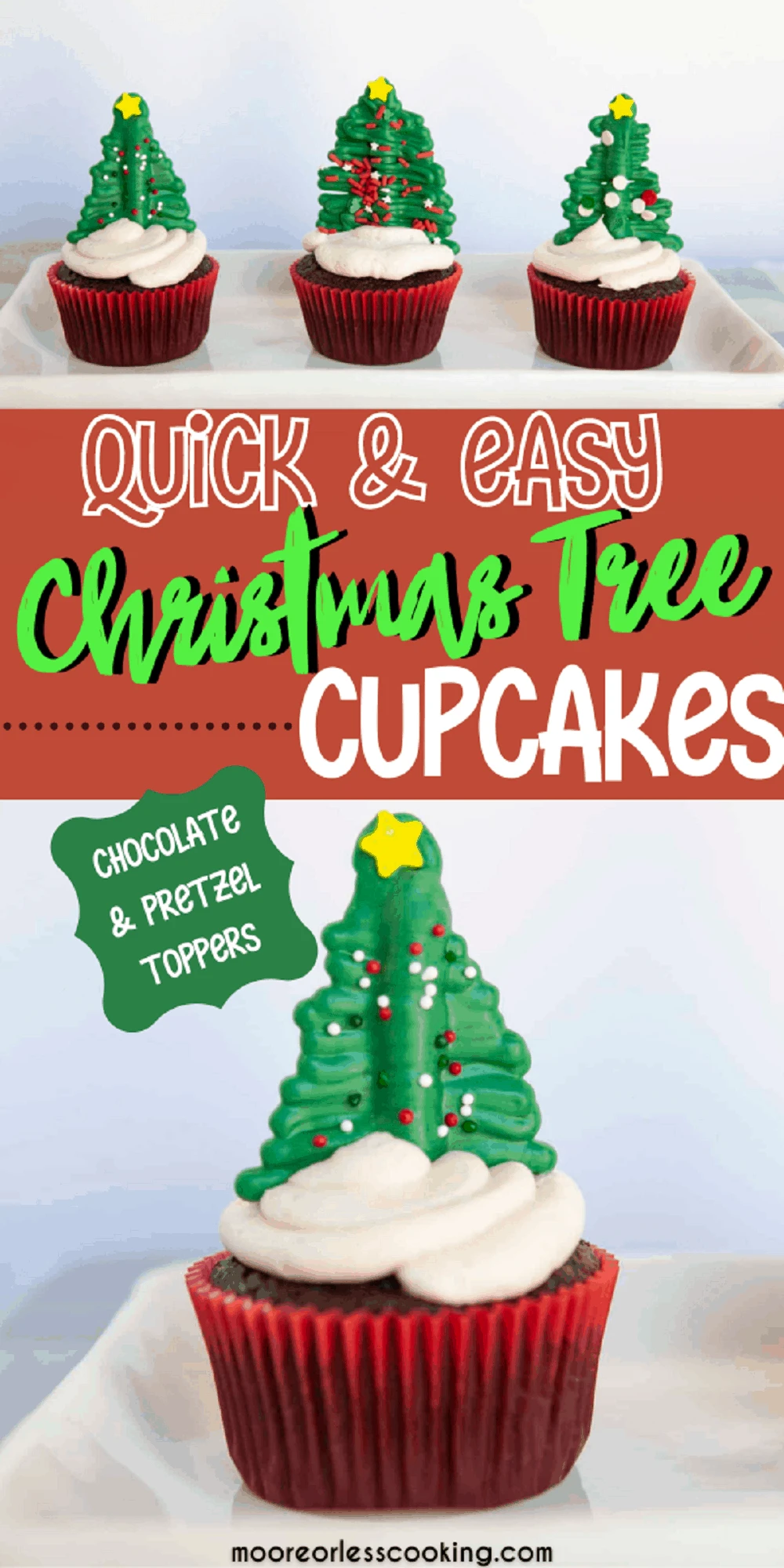 Christmas Tree Cupcakes
