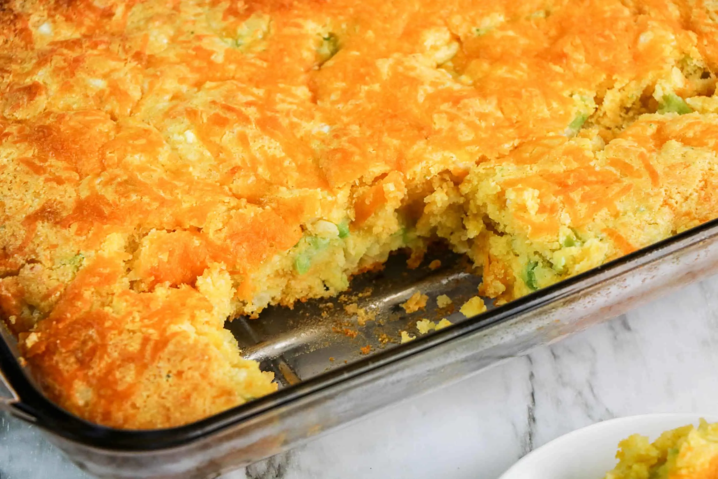 Broccoli Cheddar Cornbread