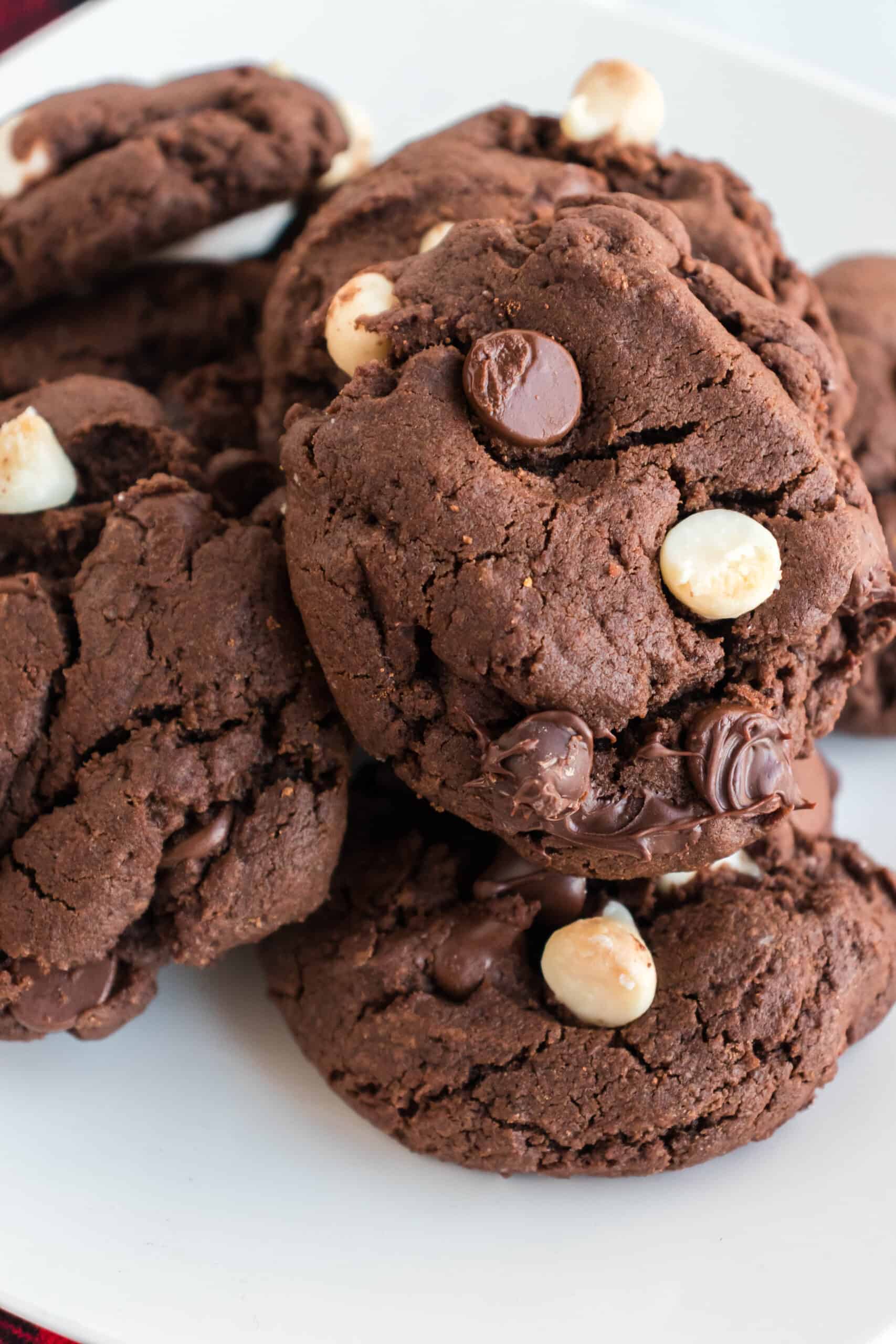 Triple Chocolate Cookies Moore Or Less Cooking 