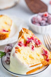 White Chocolate Cranberry Bundt Cake-43