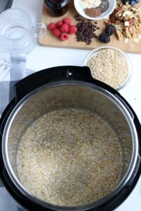 instant pot with oatmeal