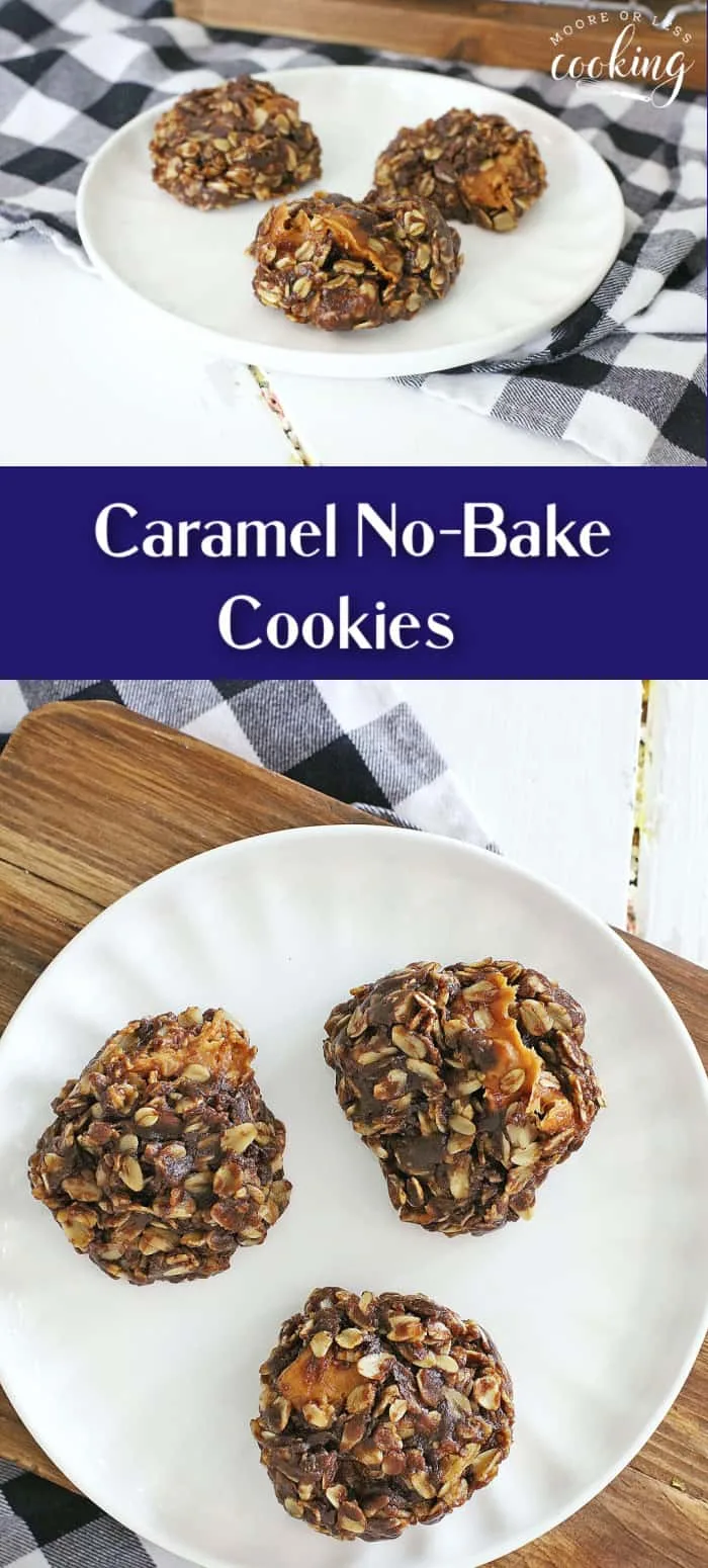 Pin caramel no bake cookies