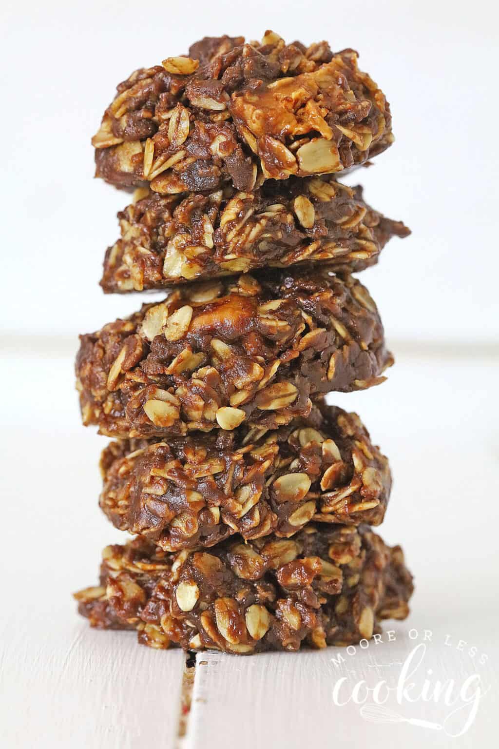 Caramel NoBake Cookies Moore or Less Cooking