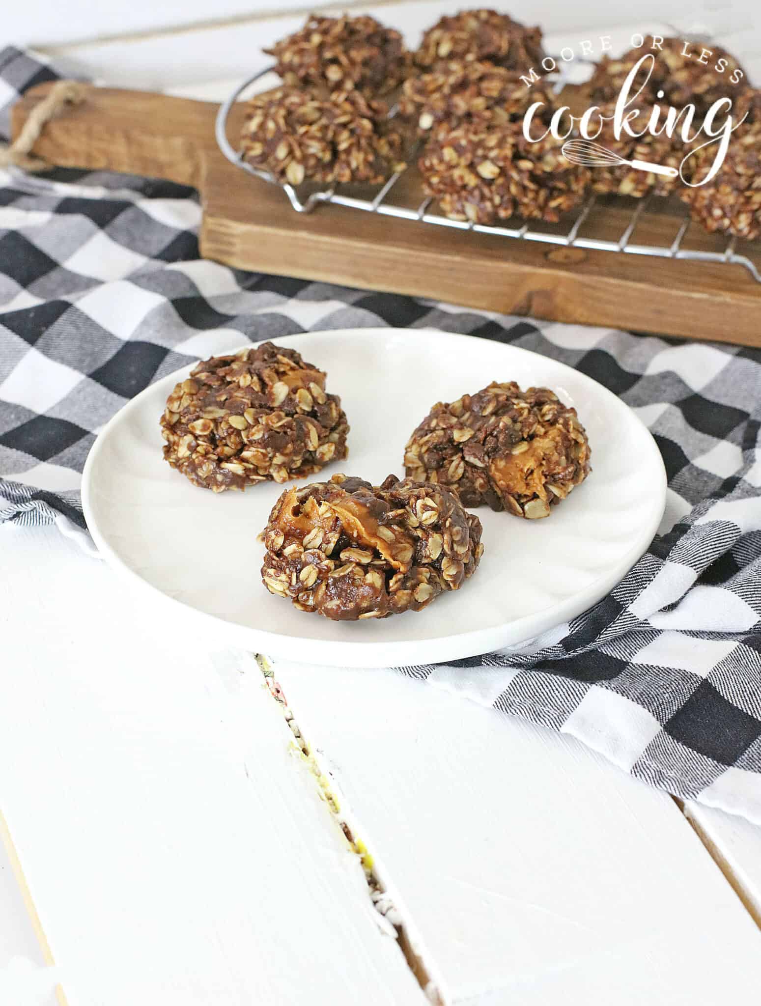 Caramel NoBake Cookies Moore or Less Cooking