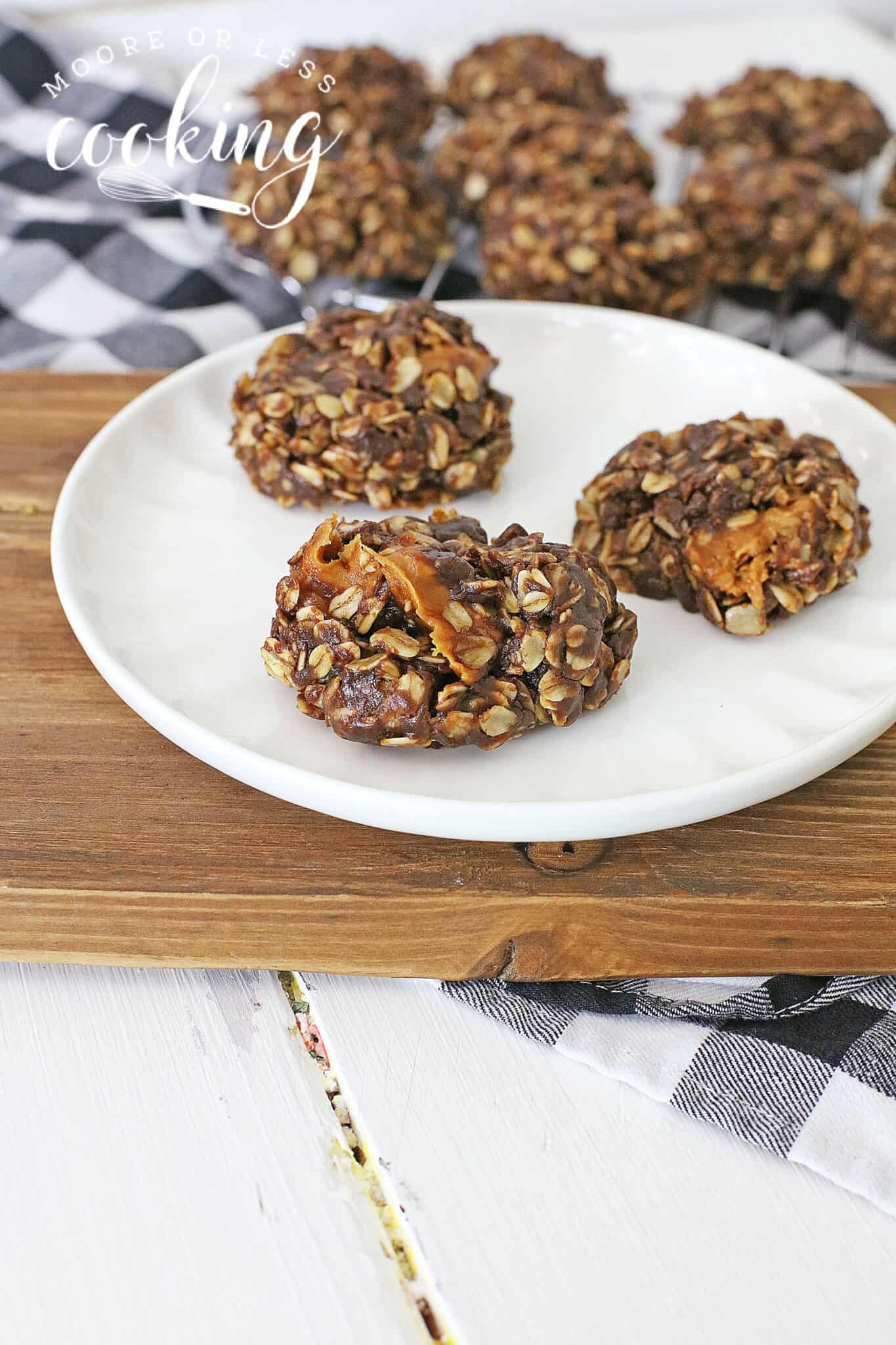 Caramel NoBake Cookies Moore or Less Cooking