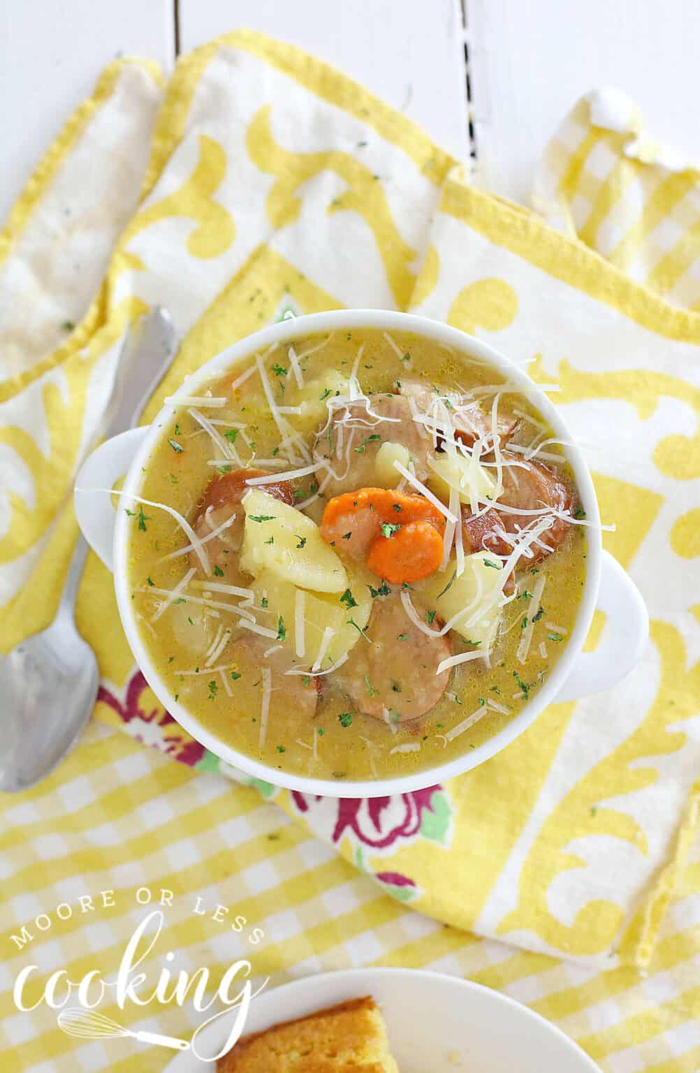 Slow Cooker Kielbasa Soup Recipe Moore or Less Cooking