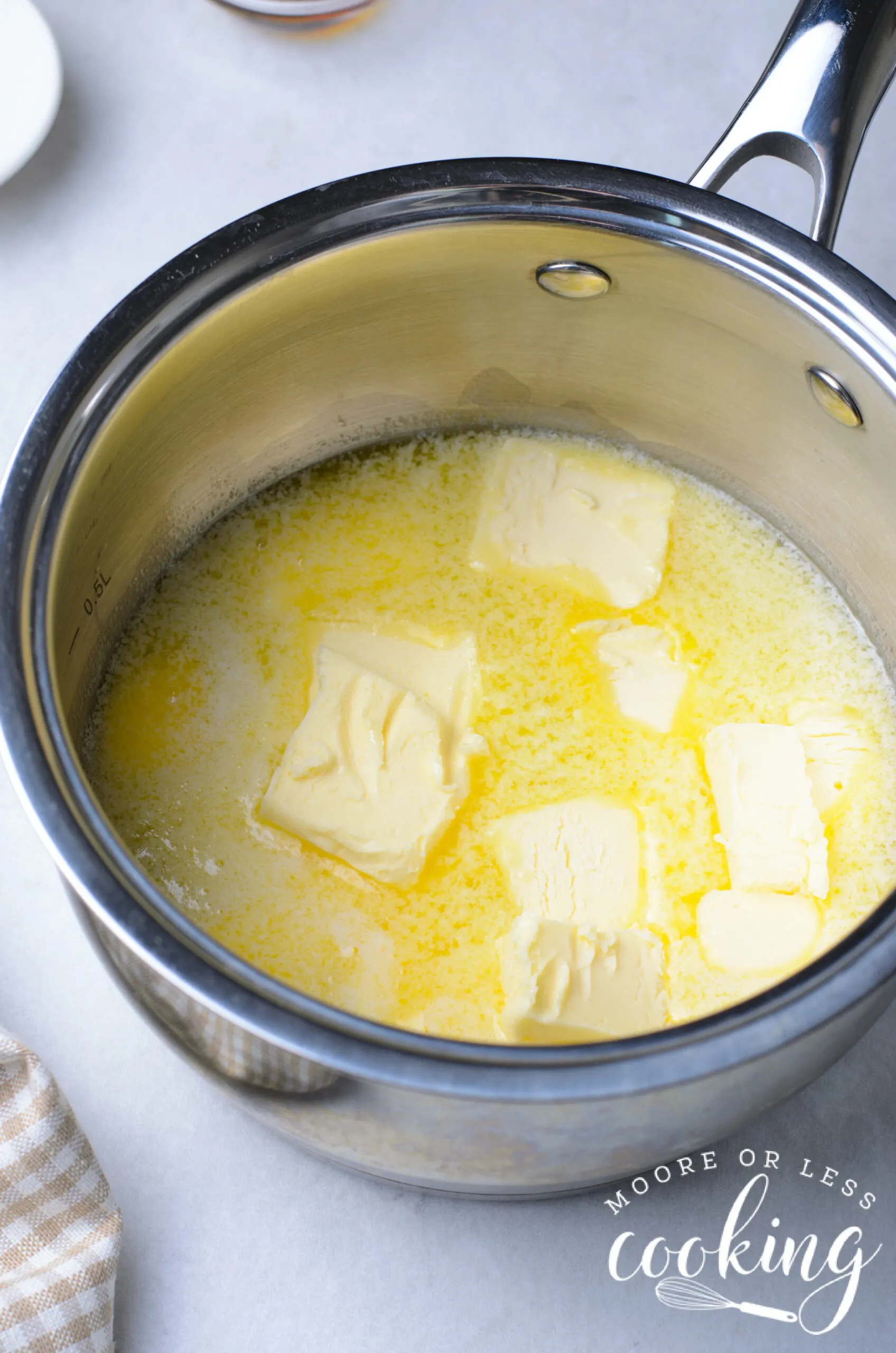 melting butter