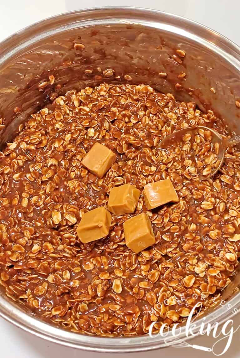 Caramel NoBake Cookies Moore or Less Cooking