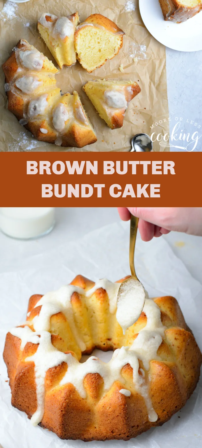 pin one brown butter bundt cake