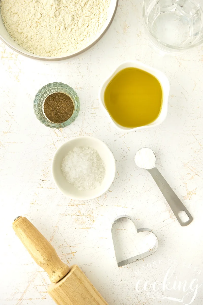 ingredients golden crispy olive oil and sea salt crackers