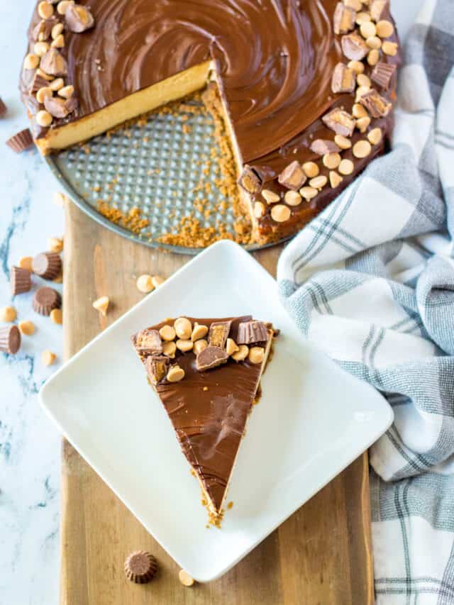 Peanut Butter Cup Cheesecake Story
