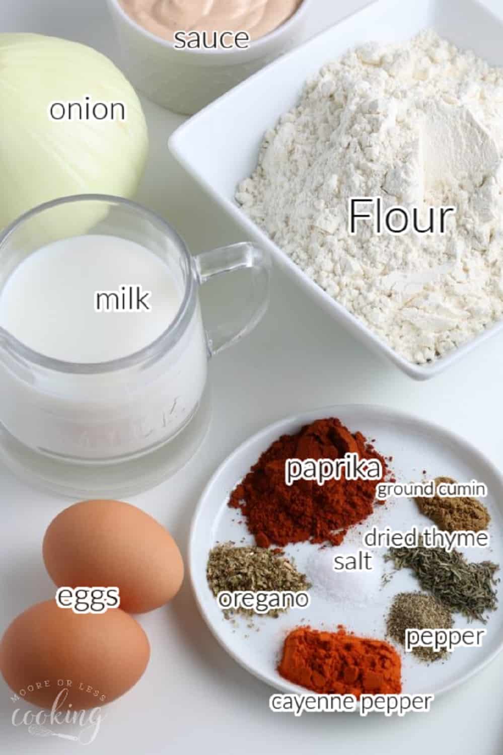 BloomingOnionIngredientslabeled Moore or Less Cooking