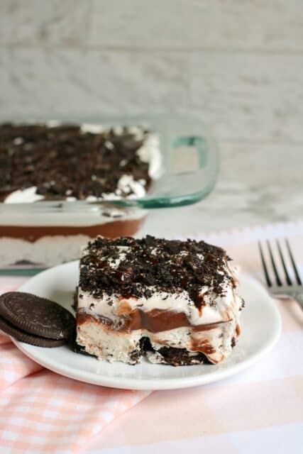 No-Bake Oreo Cookie Delight - Moore or Less Cooking