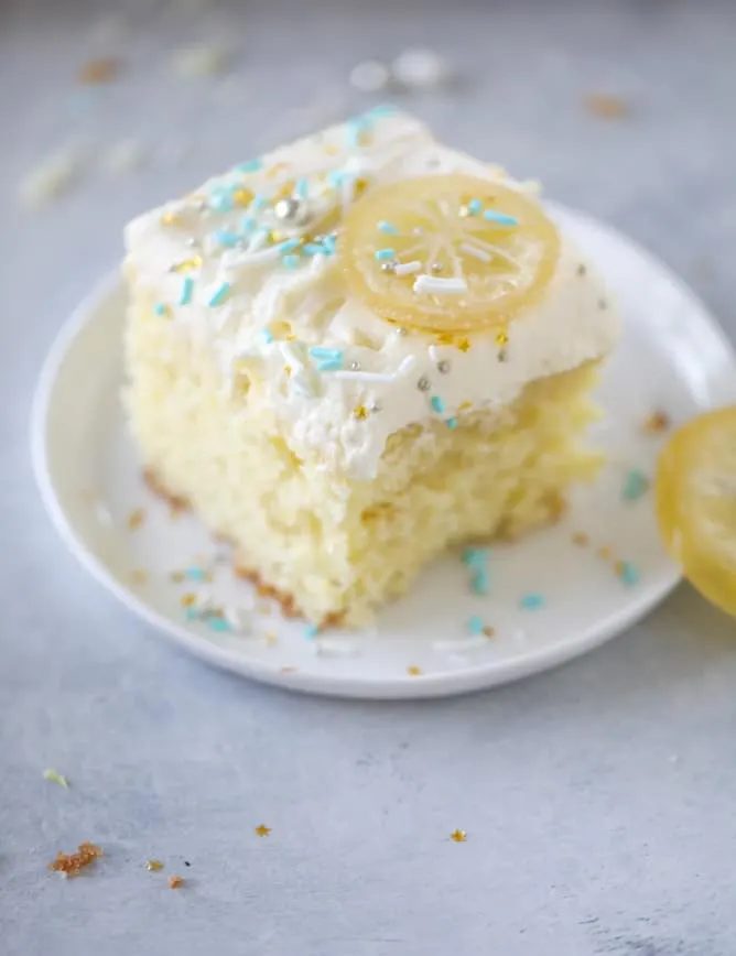 lemon sheet cake
