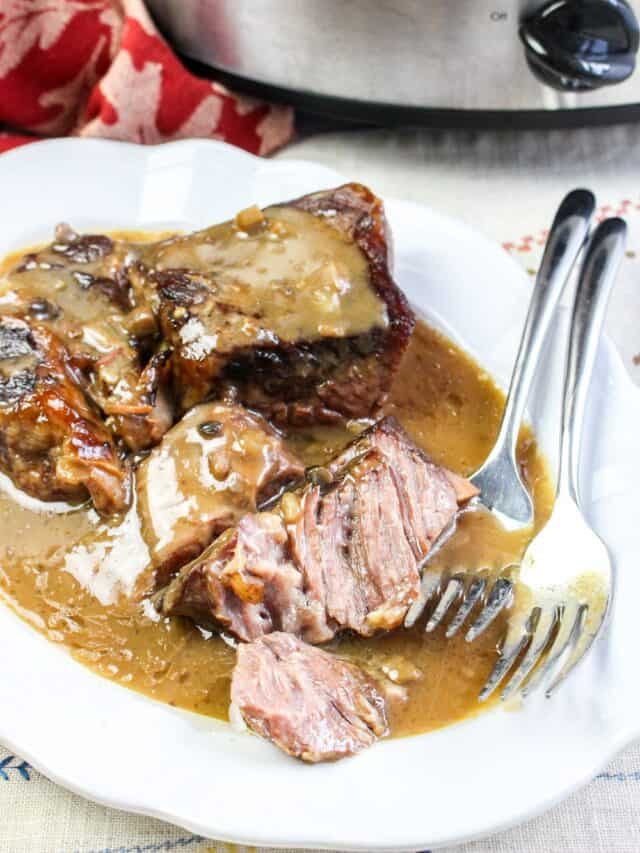 Slow Cooker Roast Beef and Gravy Story