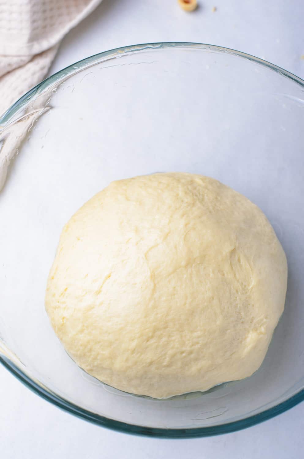 dough for Nutella HazelnutWreath Bread