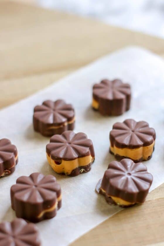 Keto Peanut Butter Cup Fat Bombs Moore or Less Cooking