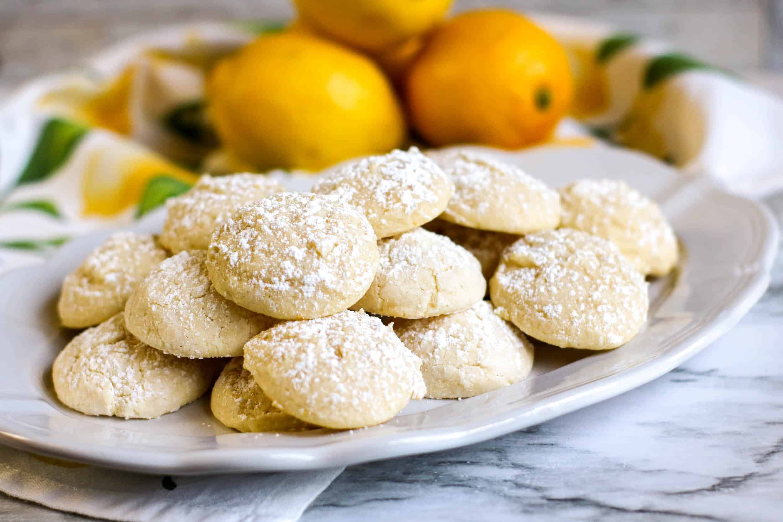 Easy Lemon Cookies Moore or Less Cooking