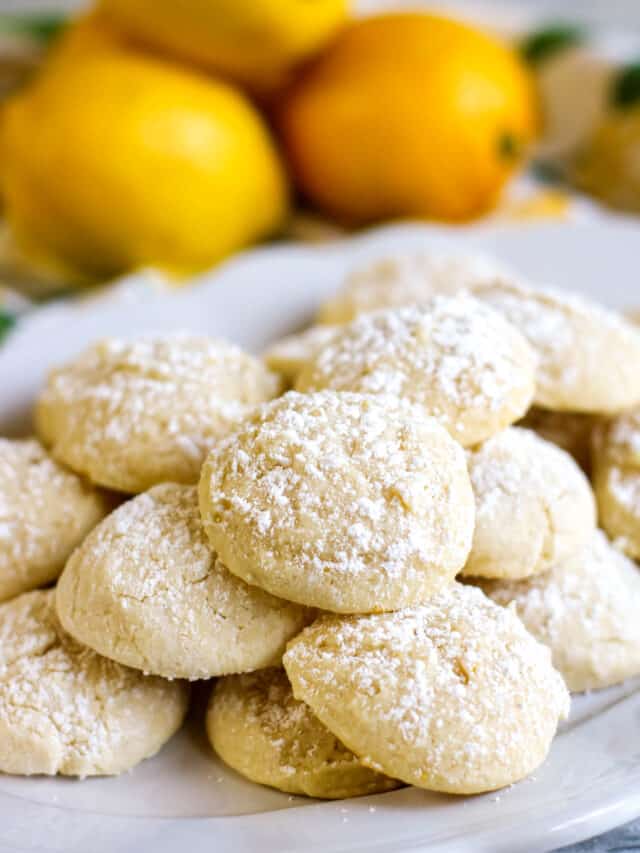 Easy Lemon Cookies Story