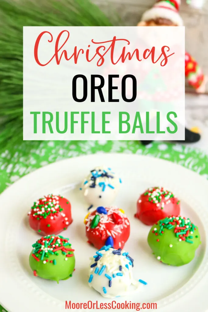 Grinch Oreo Balls - No-bake Christmas Treat