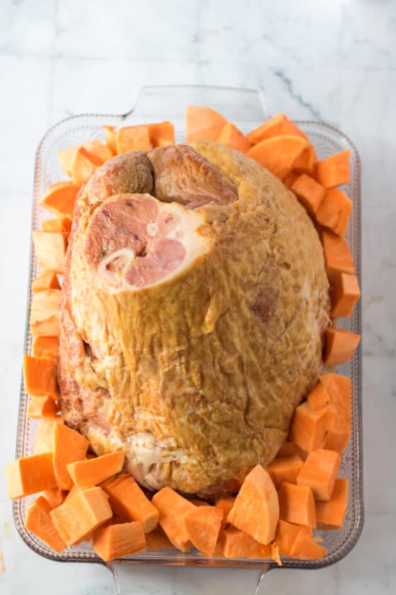 Pecan Praline Glazed Ham Moore or Less Cooking