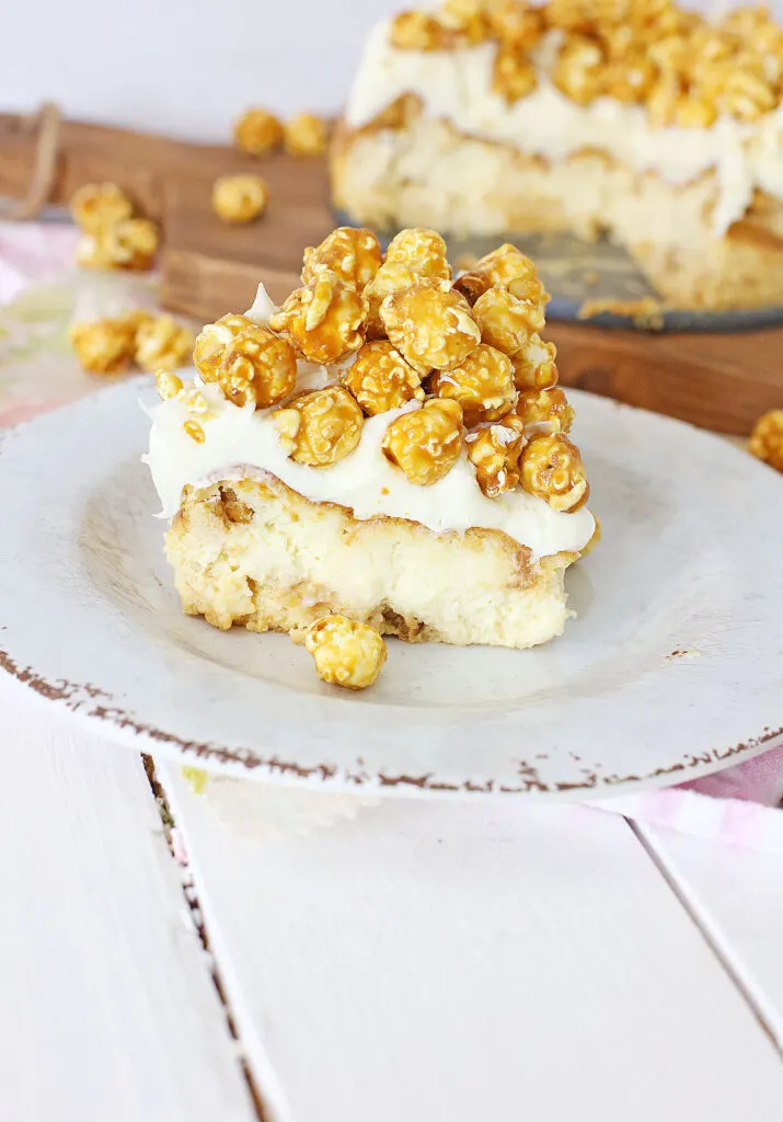 Caramel Corn Cheesecake