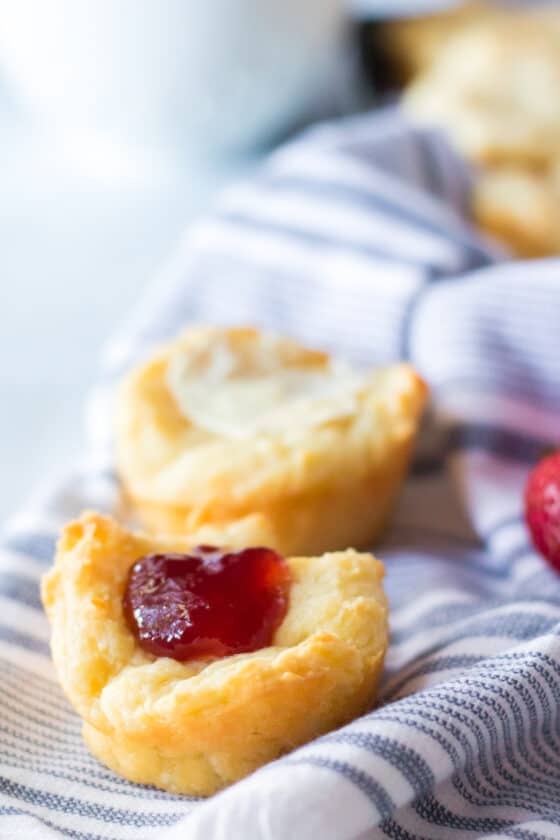 3 Ingredient Sour Cream Biscuits - Moore or Less Cooking