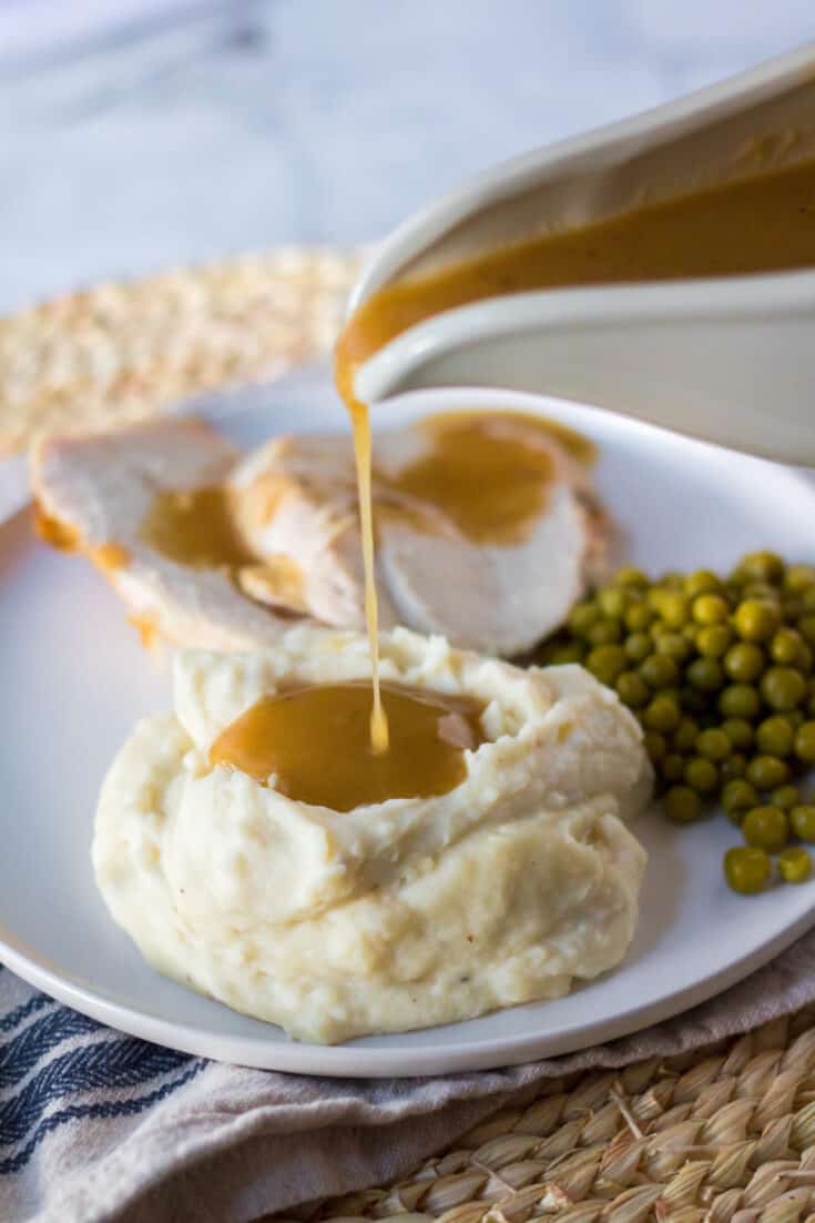 MakeAhead Turkey Gravy Moore or Less Cooking