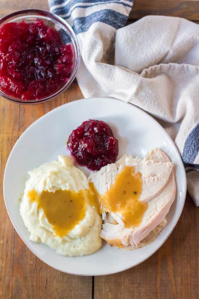 Slow Cooker BoneIn Turkey Breast Moore or Less Cooking