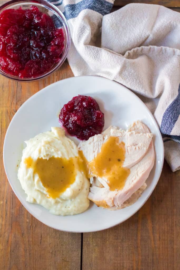 Slow Cooker BoneIn Turkey Breast Moore or Less Cooking