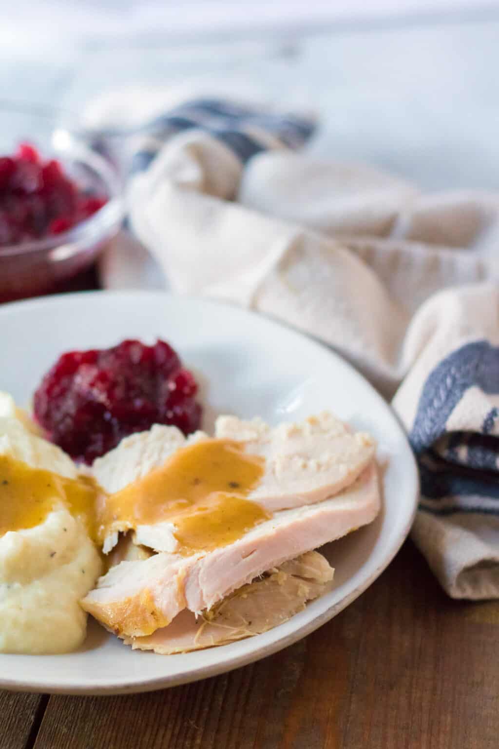 Slow Cooker BoneIn Turkey Breast Moore or Less Cooking