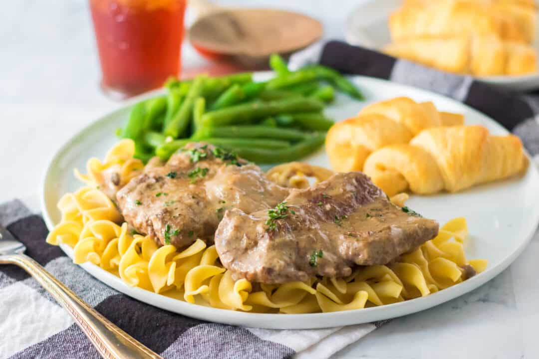 Slow Cooker Cube Steak Moore or Less Cooking