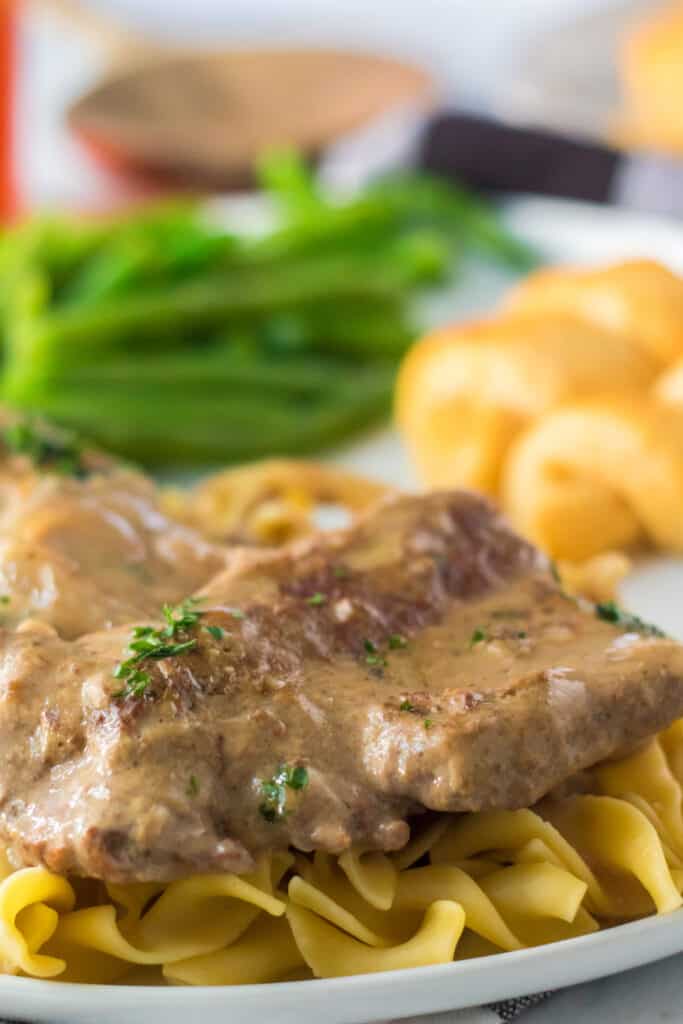 Slow Cooker Cube Steak Moore or Less Cooking