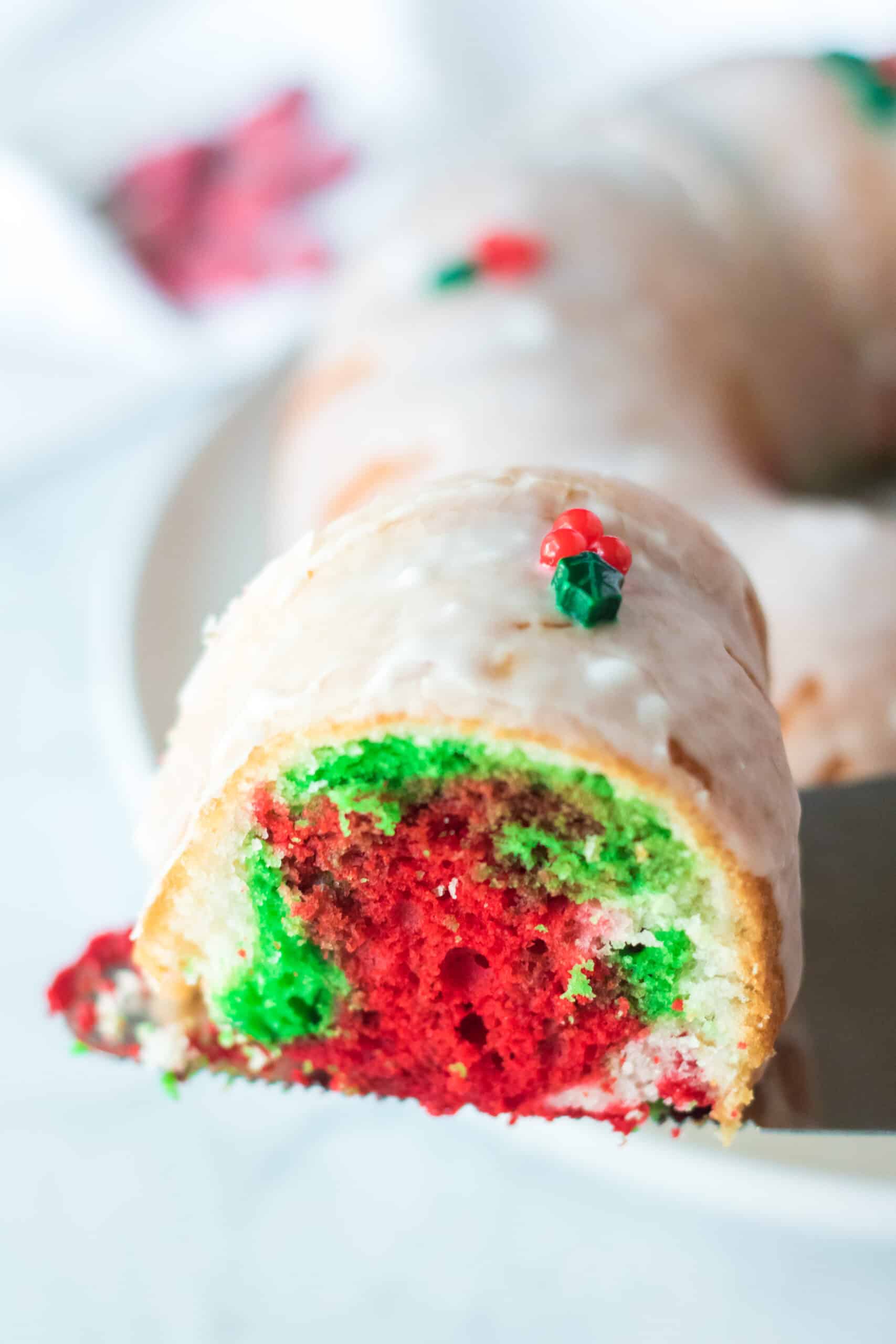 Christmas Bundt Cake - Moore or Less Cooking