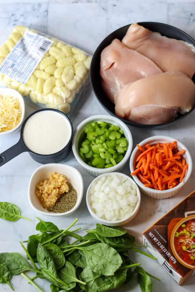 Slow Cooker Copycat Olive Garden Gnocchi Soup Moore or Less Cooking